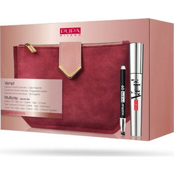 Pupa Vamp! Kit (Mascara 9ml, Eye Pencil 1.2g & Handy Bag)