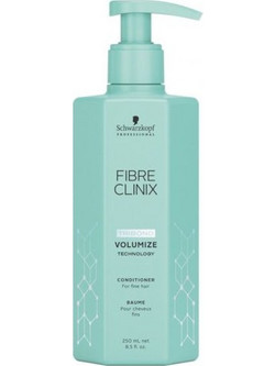 Schwarzkopf Professional Fibre Clinix Volumize Conditioner για Όγκο & Επανόρθωση για Λεπτά Μαλλιά 250ml