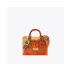 Γυναικεία Kurt Geiger τσάντα Jelly Sm Tote-Πορτοκαλί (JELLY SM TOTE BAG TAN COMB OTHERS)