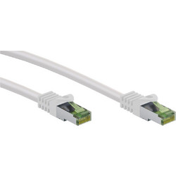 Goobay S/FTP Cat.8.1 Καλώδιο Δικτύου Ethernet 2m White