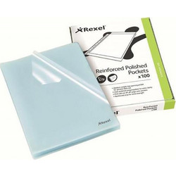 Rexel Ζελατίνα 12215 L Clear 100τμχ (12215) (REX12215)