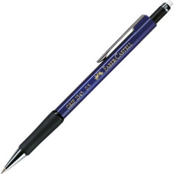 Faber-Castell Μηχανικό Μολύβι 0.5mm με Γόμα - Μπλε Μεταλλικό (134551) (FAB134551)
