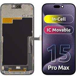 Μονάδα Οθόνης LCD ZY για Apple iPhone 15 Pro Max, Έκδοση In-Cell IC, Μαύρο
