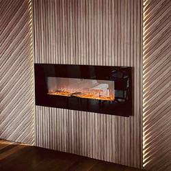 Estiatherm 3D Πάνελ τοίχου MDF Light walnut 2800 x 121 x 18mm, No01PA.3771.239
