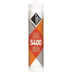 Αντιμουχλική Σιλικόνη S400 - ΔΙΑΦΑΝΟ 280ml - ELASTOTET