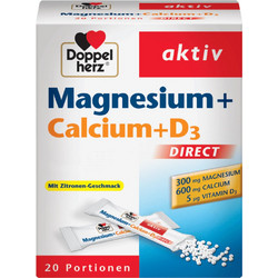 Doppelherz Magnesium Calcium D3 Direct 20 Φακελάκια