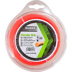 Raider 110204 Μεσινέζα Στρογγυλή 2.4mm x 15m