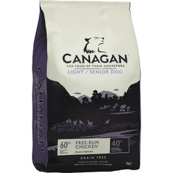Canagan Light & Senior Grain Free with Free-Run Chicken 12kg
