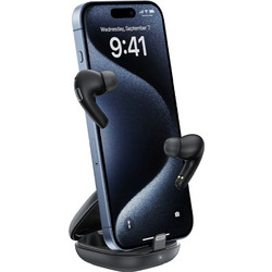 Wireless Hands Free Acefast W4 v5.4 350mAh TWS ENC AI-Μείωση Θορύβου IPX4 με Ultra-thin Θήκη Φόρτισης/Βάση Στήριξης Μαύρα - Acefast