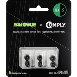 Shure Comply EACYF1-6S Σφουγγαράκια Μαύρα 3 ΖΕΥΓΗ (Small) - Shure