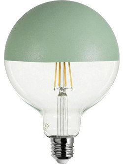 Creative Cables Λαμπτήρας LED Maria G125 4,8W 806Lm Filament E27 2700K Ρυθμιζόμενης έντασης - Πράσινο - Creative Cables - FL-LEDGMVER