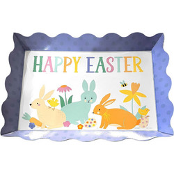 Δίσκος Πασχαλινός απο Χαρτόνι 34x25x3cm Bunny's 932324