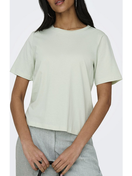 ONLY ONLONLY S/S TEE JRS NOOS. 15270390-Green Lily MintGreen