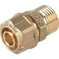 Ρακόρ αρσενικό Cherbros πλαστικής (PEX) Φ 28Χ3,0Χ1" - Cherbros
