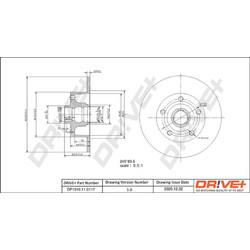 Dr!ve+ Δισκόπλακα - DP1010.11.0117