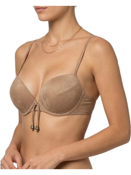 Minerva Bikini Top με Ενίσχυση Καφέ 90-9542C-101