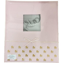 Άλμπουμ φωτογραφιών με θήκες Baby pink 13x18cm 100 φωτογραφίες