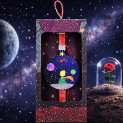 Synchronia Χειροποίητη Λαμπάδα Dreaming Κόκκινο