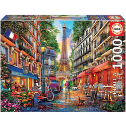 Puzzle Educa Paris Dominic Davison 1000 Κομμάτια