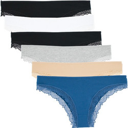 6 PACK slip Cotton 365 multicolour