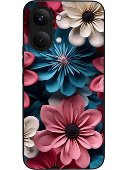 Sonique 3D Flower Series Back Cover Pink 01 (Xiaomi Poco X8 Pro Max 5G)