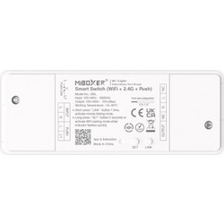 Smart Home Switch WiFi + RF + Μπουτόν Push Button - Ασύρματος Έξυπνος Διακόπτης SWL MIBOXER