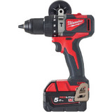 Milwaukee M18 BLPD2-502X Κρουστικό Δραπανοκατσάβιδο Μπαταρίας Brushless 18V 2x5Ah