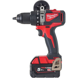Milwaukee M18 BLPD2-502X Κρουστικό Δραπανοκατσάβιδο Μπαταρίας Brushless 18V 2x5Ah