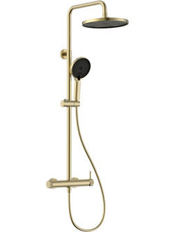 Κολώνα ντουζ πλήρης DECO Brushed Gold PVD 2045007653