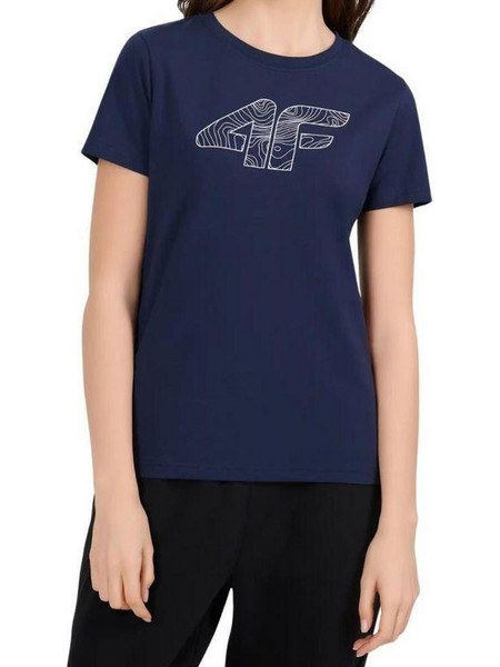 4F Γυναικείο T-Shirt 4FWMM00TTSHF3309-31S ΜΠΛΕ