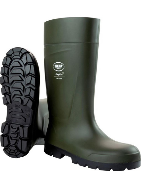Bekina Steplite Easygrip Γαλότσες Εργασίας Μηρού Πράσινες KB-34142-1