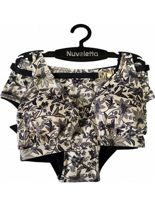 γυναικειο μαγιο μπικινι σετ 67705 nuvoletta swimwear ΜΑΥΡΟ
