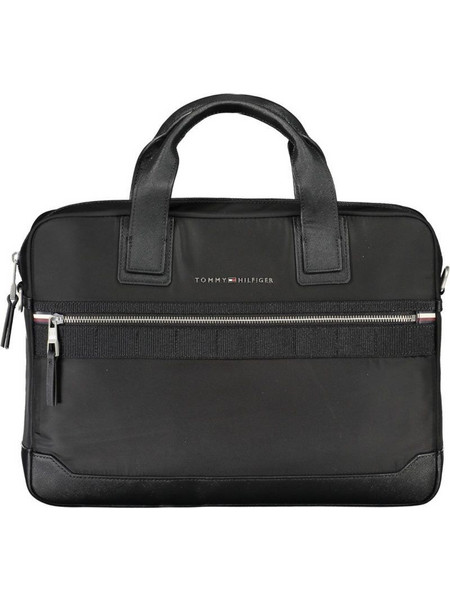 TOMMY HILFIGER BLACK MAN BRIEFCASE - AM0AM11574_NEBDS