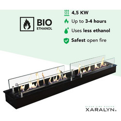 Xaralyn Burner XXL Black Καυστήρας Βιοαιθανόλης