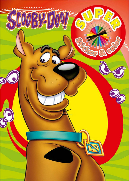 Βιβλίο Ζωγραφικής + Αυτοκόλλητα, Scooby-Doo