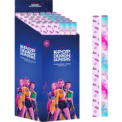 Kpop Demon Hunters Stationery assorted gift wrapping paper 50 Τεμ
