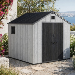 ΑΠΟΘΗΚΗ ΚΗΠΟΥ PP 235 X 230 X 229 ΕΚ. ΜΕ ΜΕΤΑΛΛΙΚΟ ΣΚΕΛΕΤΟ