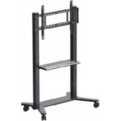 Visiotech IBD3110-L2 Βάση Τηλεόρασης Δαπέδου Περιστρεφόμενη Τροχήλατη 42"-86" έως 100kg