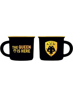 Κούπα Εσπρέσο - ΑΕΚ Μπάσκετ / Μαύρη The Queen Is Here (BZ.XP.RP.00735)