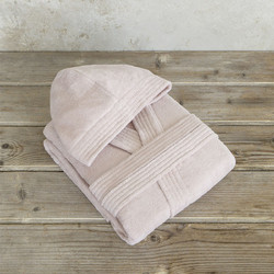 Nima Home Μπουρνούζι με Κουκούλα Zen Powder Pink