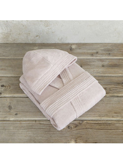 Nima Home Μπουρνούζι με Κουκούλα Zen Powder Pink
