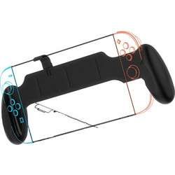 JYS NS2297 Anti-Slip Handle Grip Αντιολισθητική Χειρολαβή για Nintendo Switch OLED / Switch / Switch 2 (ΜΑΥΡΟ)