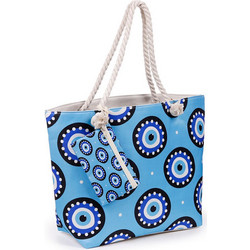 Turkish eye beach bag