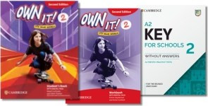 OWN IT! 2 SUPER PACK 2 (SB + WB + KEY FOR SCHOOLS 2 + WORDLIST) 2ND ED
