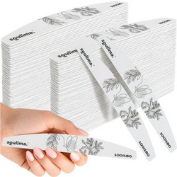 Soulima Slim Nail File - Boat Shape 100 Pcs - (19014-0)