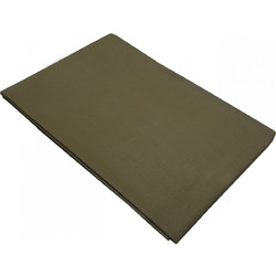 Komvos Σεντόνι Μονό Βαμβακερό με Λάστιχο 100x200+20 Green