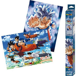 Dragon Ball Super Σετ 2 Αφίσες Goku & Friends 52x38εκ