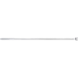 fischer Δεματικά Καλωδίων Πλαστικά 350mmx7.6mm σε Διάφανο χρώμα (100τμχ) (87487)