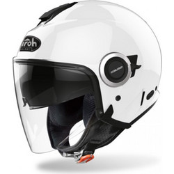 Airoh Helios Gloss White Κράνος Μηχανής Jet 1250gr