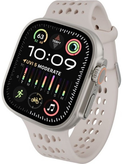 Decoded Ares O Λουράκι Σιλικόνης Clay (Apple Watch 44 / 46 / 49mm)